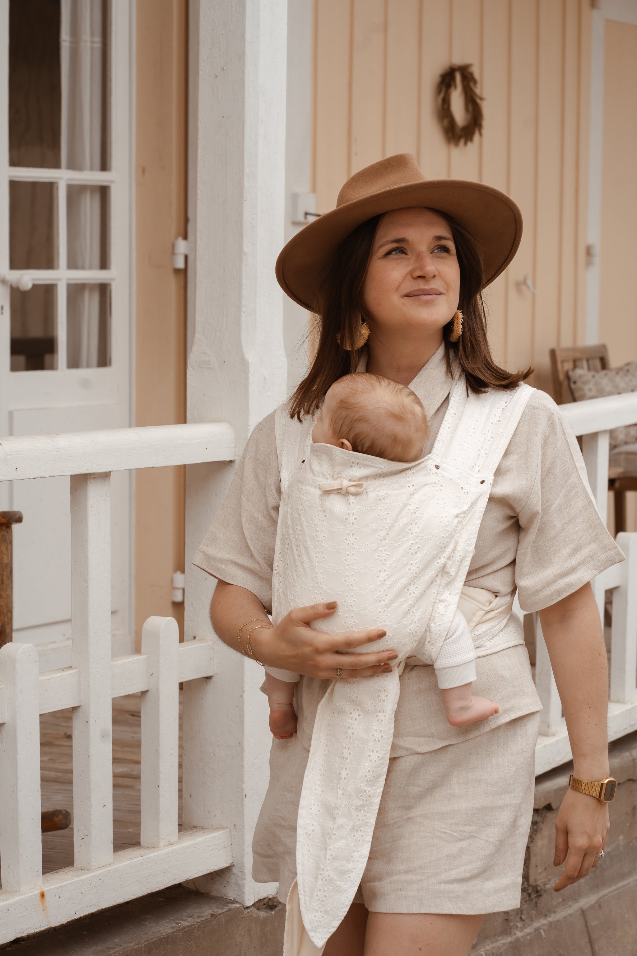 Pagne Africain Tissu Porte Bebe Porte-Bébé Physiologique Easy Baby